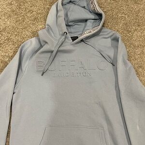 Buffalo David Bitton Men's Blue Hoodie